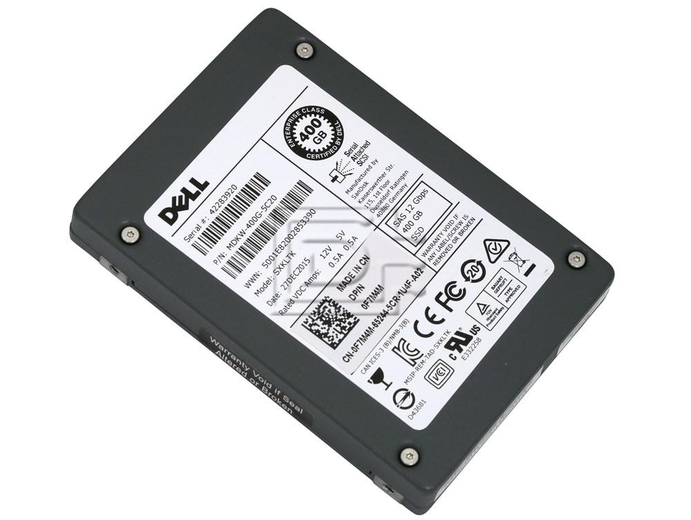 SANDISK SDLTMDKW-400G-5C20 T2TPF 0T2TPF F7M4M 0F7M4M Dell SAS SSD Image 2 image