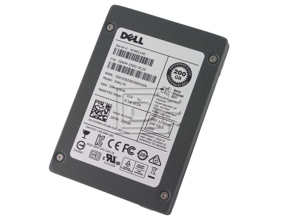 SanDisk Lightning Gen II Ascend SDLTODKM-200G-5C20 2XR0K 200GB