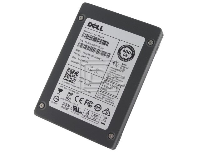 SANDISK SDLTODKM-400G-5C20 SXKLTK C06VX 0C06VX SDLTODKM-400G-5CA1 SAS MLC SFF Solid State Drive image 2