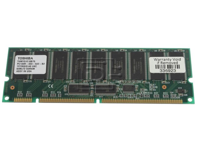 Votación tornillo Merecer Samsung / Micron / NEC / Hynix / Nanya / Kingston / Generic - 512MB CL=3  Buffered/Registered ECC PC133 64Meg x 4 168-Pin RDIMM