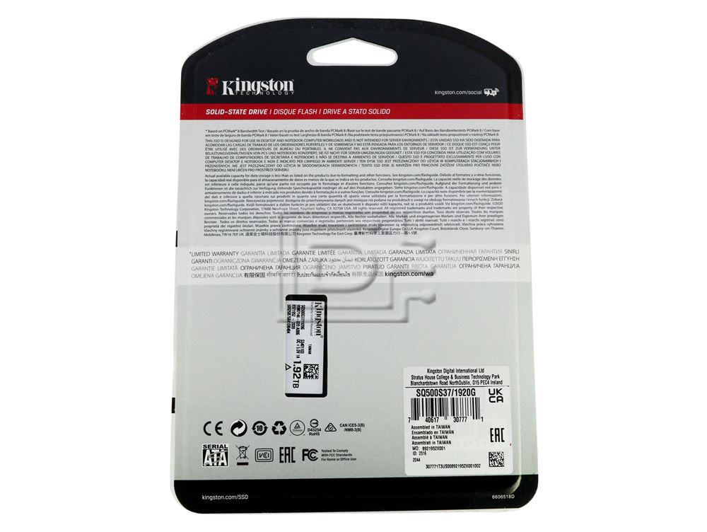 KINGSTON TECHNOLOGY SQ500S37/1920G SQ500S37-1920G SATA Solid State Drive Image 3 image