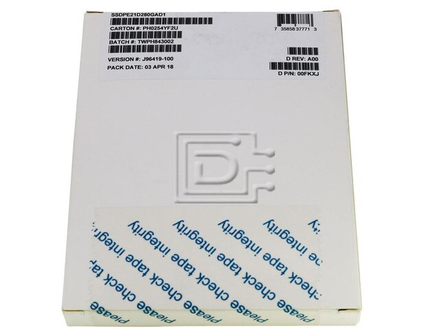 INTEL SSDPE21D280GAD 0FKXJ 00FKXJ PCIe Solid State Drive image 5