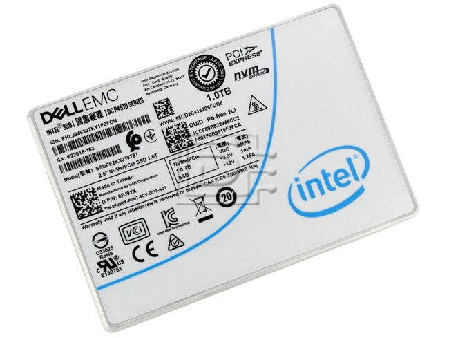 INTEL SSDPE2KX010T8T 008MW 0008MW FJ9YX 0FJ9YX PCIe NVMe Solid State Drive image 2