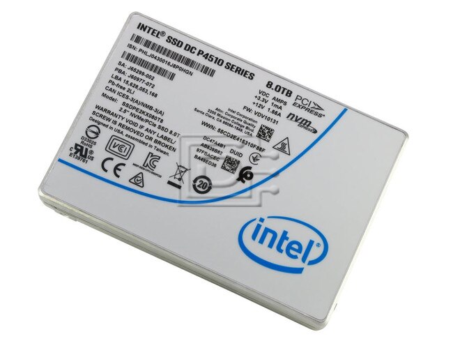 INTEL SSDPE2KX080T801 PCIe NVMe Solid State Drive image 3
