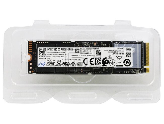 INTEL SSDPEKKA256G801 SSDPEKKA256G8 PCIe Solid State Drive image 1