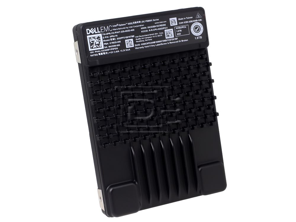 INTEL SSDPF21Q016TB PRJ1N 0PRJ1N SSDPF21Q016TB01 1.6TB Intel Optane NVME U.2 Image 1 image