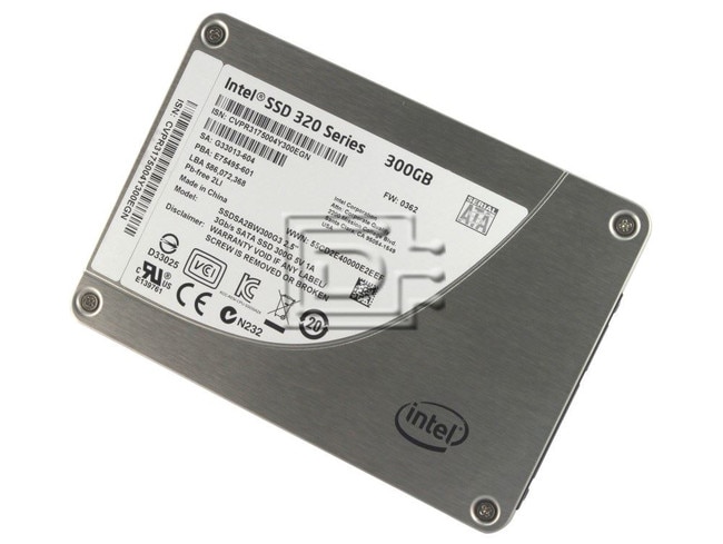 INTEL SSDSA2BW300G301 SSDSA2BW300G3 SATA MLC SSD image 1
