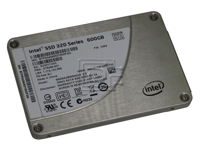 INTEL SSDSA2BW600G301 SSDSA2BW600G3 SATA SSD Image 1 image