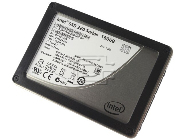 INTEL SSDSA2CW160G310 SSDSA2CW160G3 SSDSA2CW160G301 Laptop SATA Flash Intel SSD Solid State Drive image 1