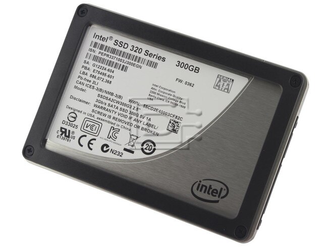 INTEL SSDSA2CW300G310 SSDSA2CW300G3 SSDSA2CW300G301 SATA SSD image 1