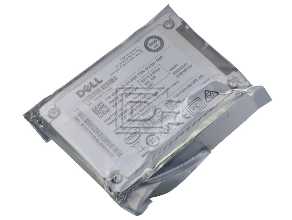 INTEL SSDSC1BG400G4R SSDSC1BG400G4 67D8C 067D8C 09TVP 009TVP SSDSC2BX100G401 SATA SSD Image 3 image