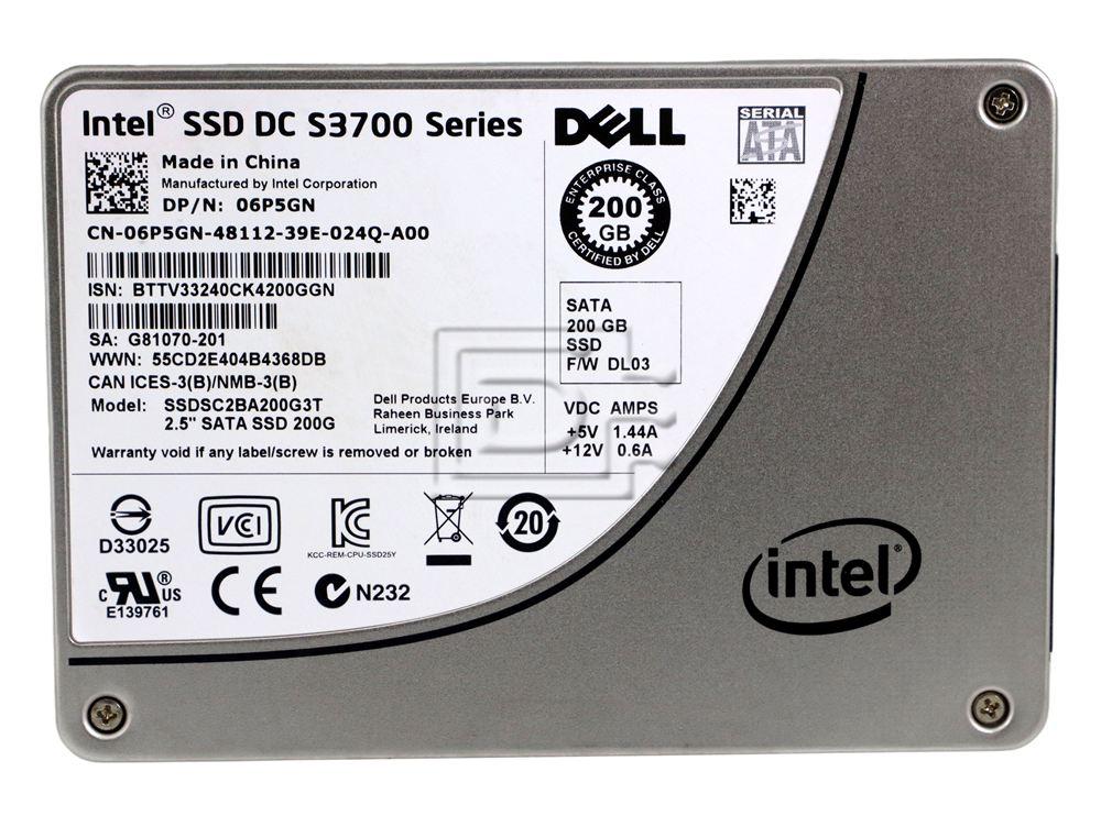 INTEL SSDSC2BA200G3T 6P5GN 06P5GN SATA Solid State Drive Image 2 image