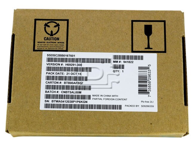 INTEL SSDSC2BB016T601 SSDSC2BB016T6 SATA SSD image 4