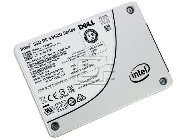 INTEL SSDSC2BB016T7R R3J3Y 0R3J3Y SATA Solid State Drive Image 2 image