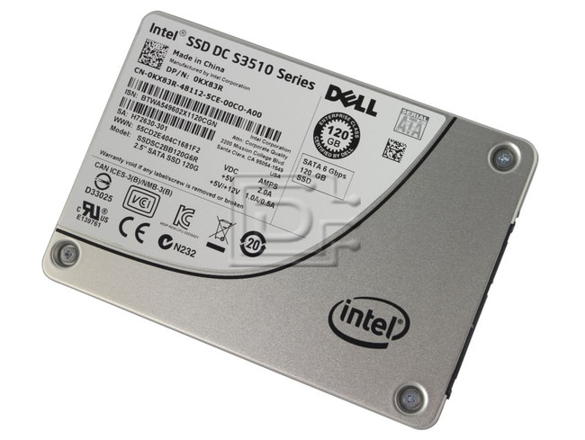 Intel DC SSDSC2BB120G6R / 120GB 2.5" 6Gbps MLC SED SATA SSD