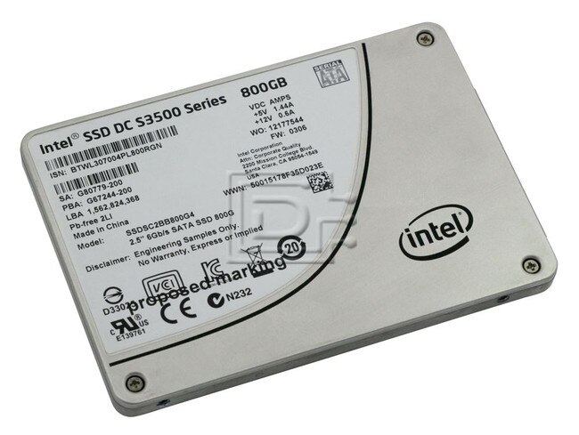 INTEL SSDSC2BB800G401 SSDSC2BB800G4 SSDSC2BB800G401 SATA SSD image 1