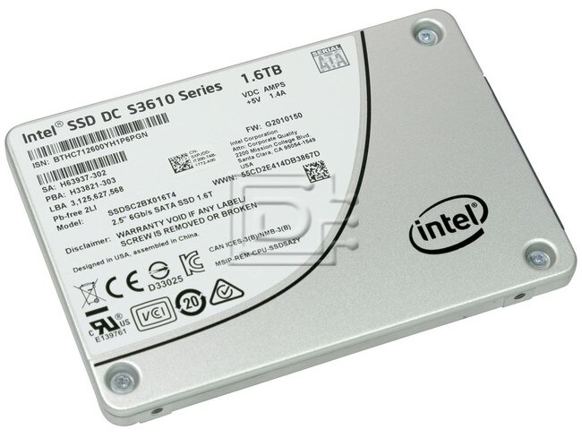 INTEL SSDSC2BX016T4 XPJDD 0XPJDD SATA SSD image 1