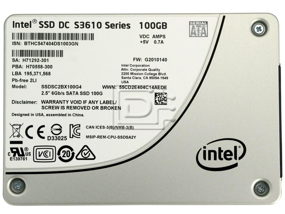INTEL SSDSC2BX100G401 SSDSC2BX100G410 SSDSC2BX100G4 SSDSC2BX100G401 SATA SSD Image 2 image