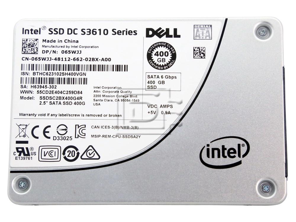 Intel DC S3610 Series SSDSC2BX400G4R / SSDSC2BX400G4 / 65WJJ 400GB ...