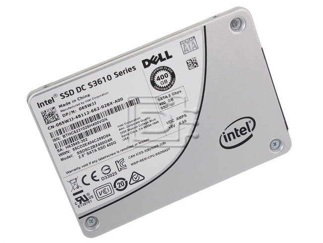 den første lille ekstremister Intel DC S3610 Series SSDSC2BX400G4R / SSDSC2BX400G4 / 65WJJ 400GB 6Gbps  2.5" 3-DWPD MLC SATA SSD