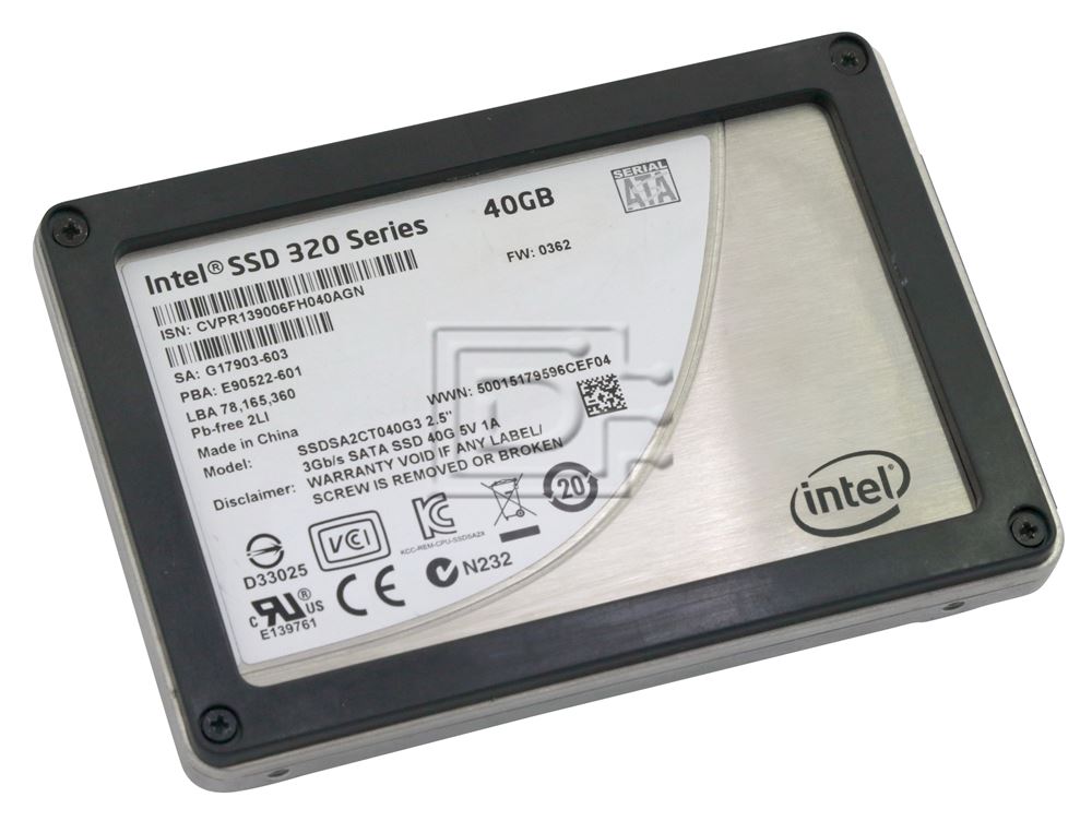 Intel 520 Series SSDSC2CW480A310 480GB 2.5