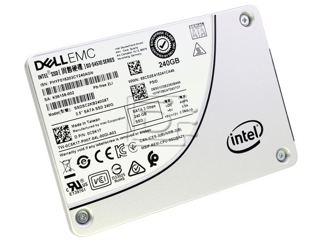 INTEL SSDSC2KB240G801 SATA Solid State Drive Image 1 image