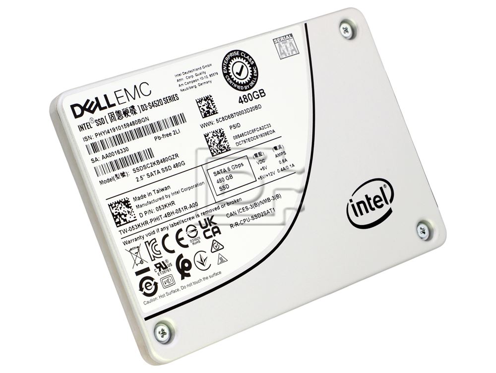 Dell EMC GX439 / Intel SSDSC2KB480GZR 480GB 2.5