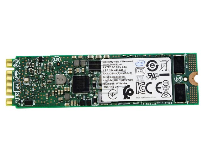 INTEL SSDSCKJB120G7R GKJ0P 0GKJ0P PCIe NVMe Solid State Drive image 2