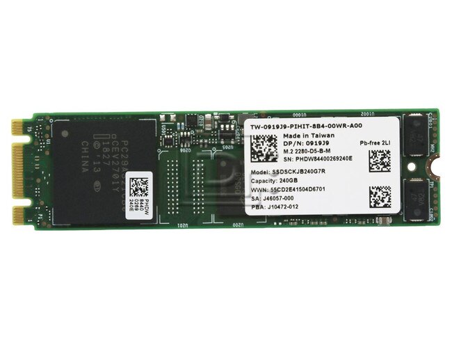 INTEL SSDSCKJB240G7R SSDSCKJB240G7 SSDSCKJB240G710 919J9 0919J9 SATA Solid State Drive Image 1 image