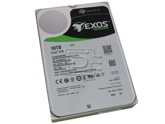 Seagate ST10000NM0096 SAS Hard Drive Image 1 image