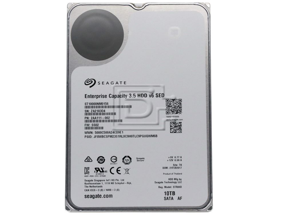 Seagate ST10000NM0156 SATA Hard Drive Image 2 image