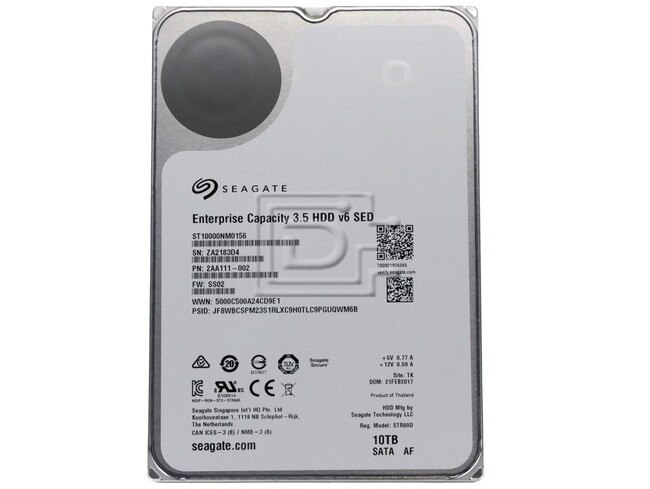 Seagate ST10000NM0156 SATA Hard Drive Image 2 image