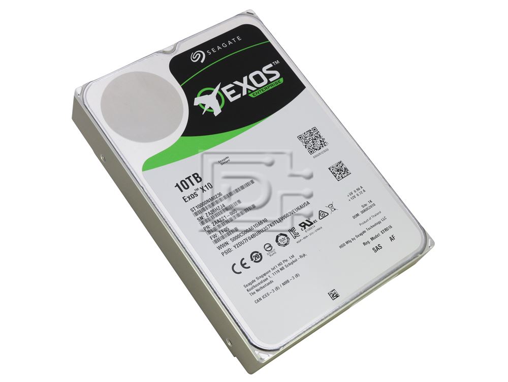 ロク Seagate Exos X10 ST10000NM0236 / 2AA221-005 10TB 3.5