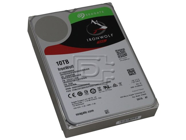 Seagate IronWolf ST10000VN0008 10TB SATA 3.5 HDD —