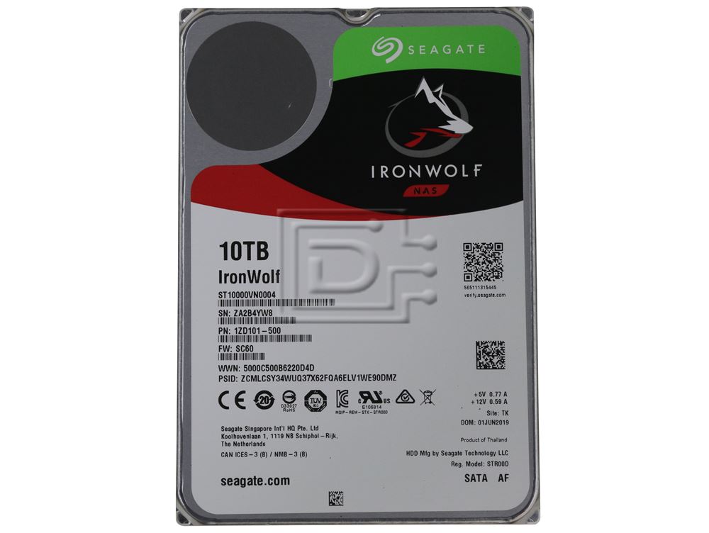 Seagate ST10000VN0004 SATA Hard Drive Image 2 image