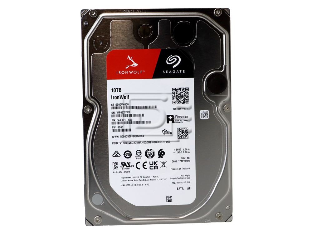 Seagate IronWolf NAS ST10000VN000 10TB 3.5