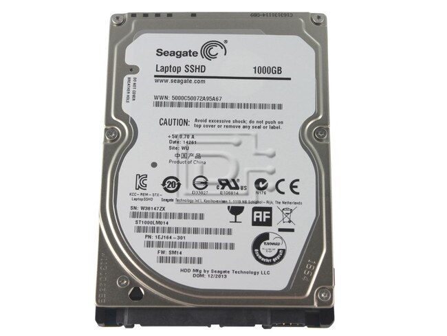 Seagate ST1000LM014 1EJ164-301 1EJ164-500 STBD1000400 Laptop Mobile SATA Hard Drive Hybrid SSD Image 1 image