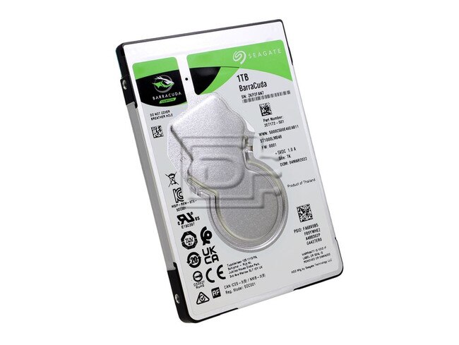 Seagate BarraCuda 2TB Internal Laptop Hard Drive – ST2000LM015, 5400RPM, 128MB Cache, SATA 6.0Gb/s