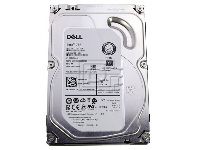 Seagate ST1000NM0018 W0VNC 0W0VNC 2F2130-136 SATA Hard Drive Image 1 image