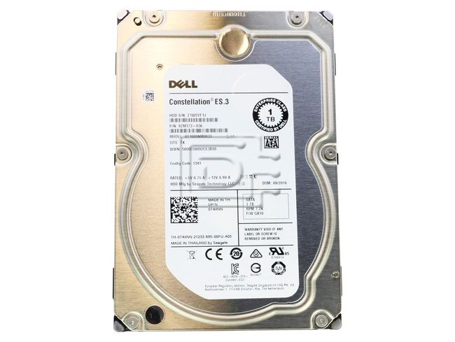 Seagate ST1000NM0033 9ZM173-036 T4XNN 0T4XNN W69TH 0W69TH SATA Hard Drive Image 1 image