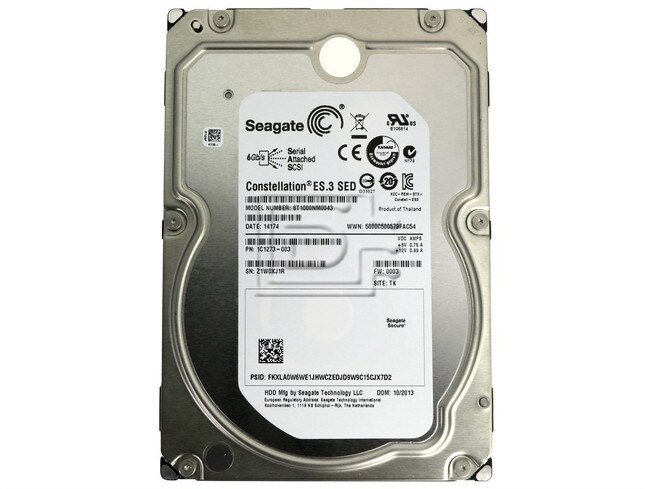 Seagate ST1000NM0043 1TB Self Encrypting Enterprise SAS Hard Drive Image 2 image