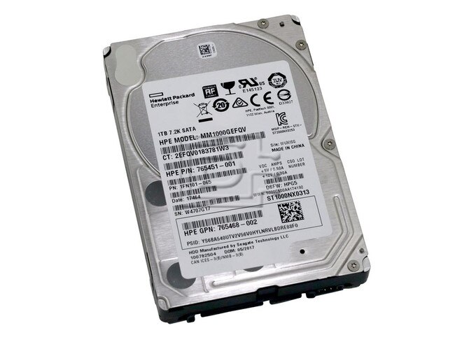 Seagate ST1000NX0313 765451-001 SATA Hard Drive image 1
