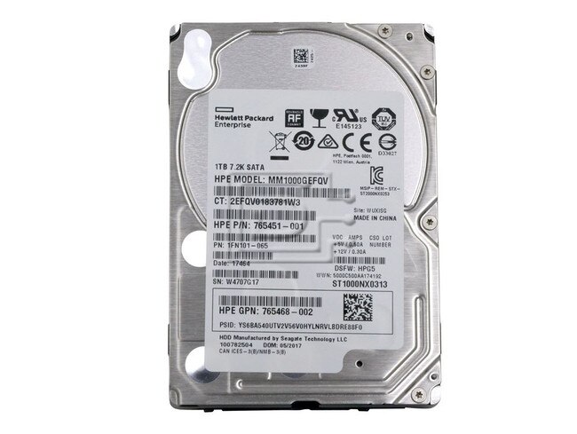 Seagate ST1000NX0313 765451-001 SATA Hard Drive image 2