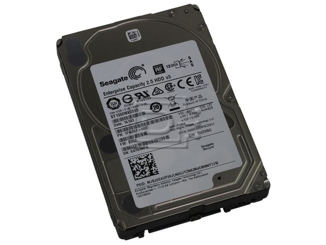 Seagate ST1000NX0333 1FN201-881 SAS Hard Drive Image 1 image