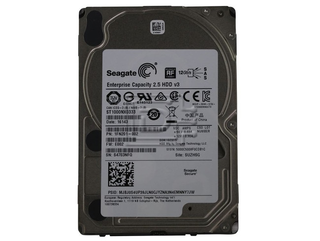 Seagate ST1000NX0333 1FN201-881 SAS Hard Drive Image 2 image