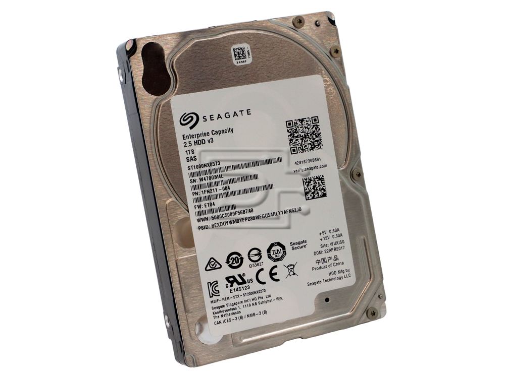 Seagate ST1000NX0373 SAS Hard Drive Image 1 image