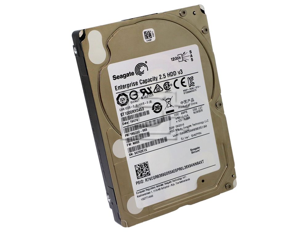 Dell 56M6W / Seagate ST1000NX0453 1TB SFF Enterprise SAS Hard Drive