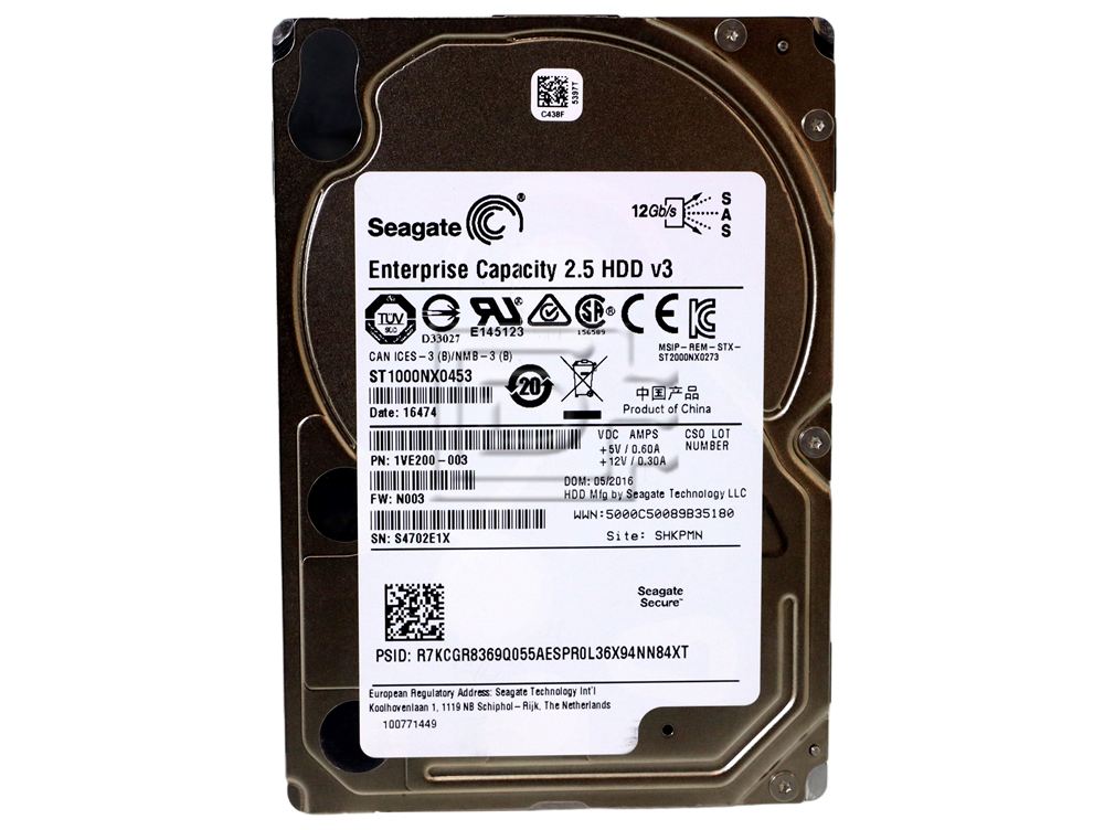Seagate ST1000NX0453 1TB 2.5