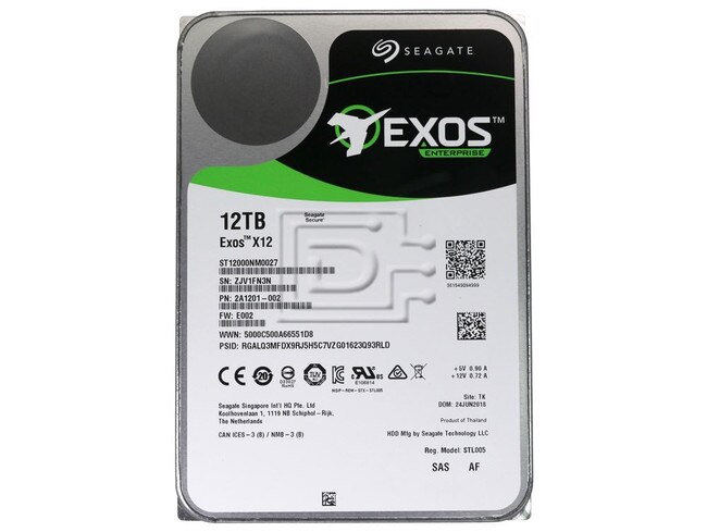 Seagate ST12000NM0027 SAS Hard Drives image 2