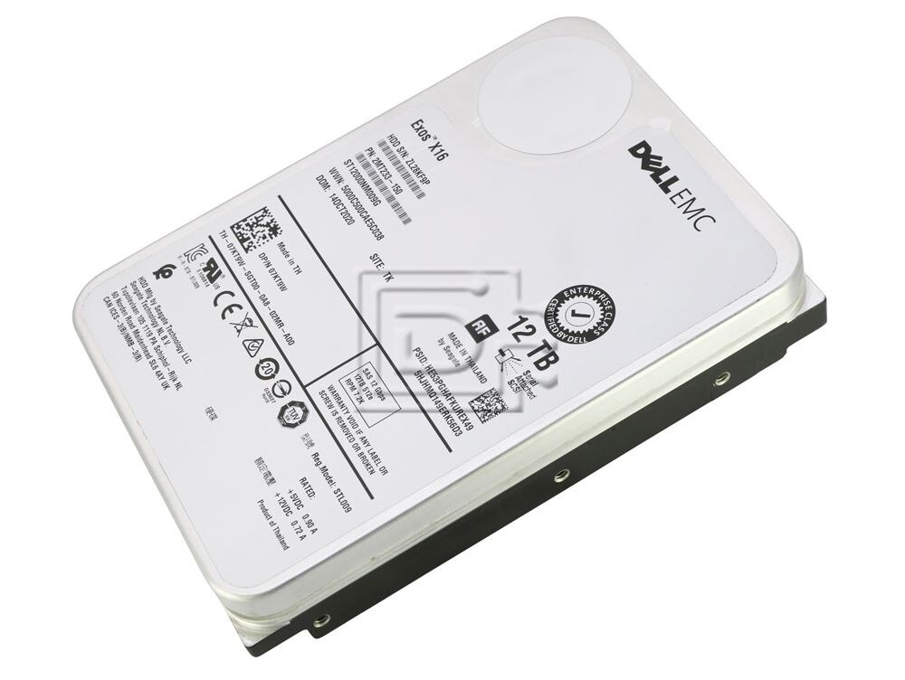 Seagate ST12000NM009G 7KT9W 07KT9W Dell 12TB SAS Hard Drive ME4 / ME5 Image 2 image